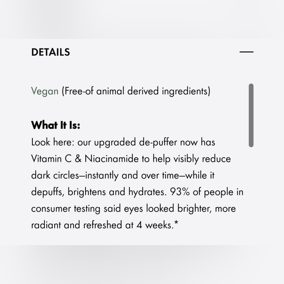 🌺SALE..Origins Ginzing Eye Refreshing Eye Cream - Picture 4 of 4